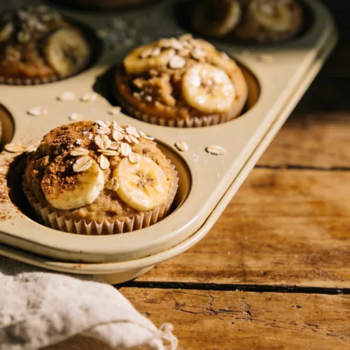Healthy Banana Oatmeal Muffins: Easy Morning Win
