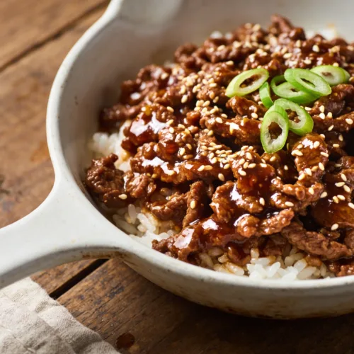 Delicious Korean Ground Beef Bowl (Quick & Easy) – Weeknight Ready