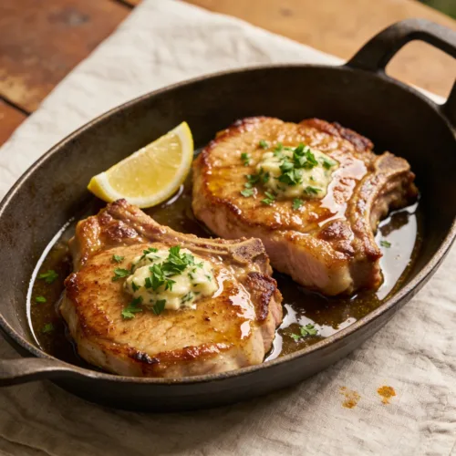 Garlic Butter Pan Seared Pork Chops (20 Minutes) – Weeknight Win