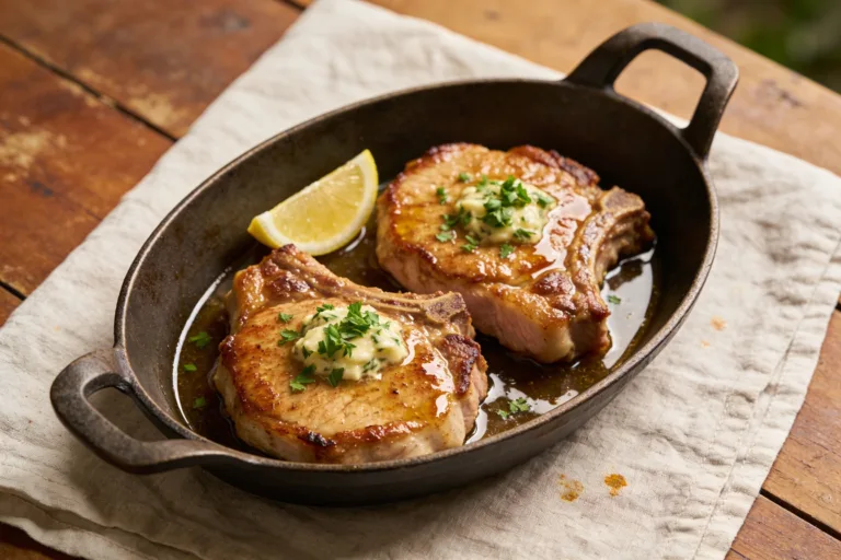 Garlic Butter Pan Seared Pork Chops (20 Minutes) – Weeknight Win