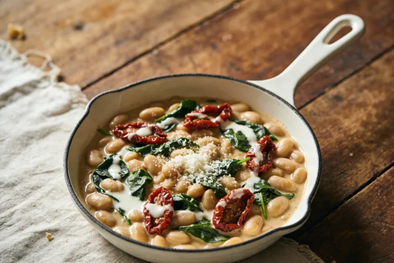 Creamy Tuscan Marry Me Butter Beans (30-Minutes) Delight
