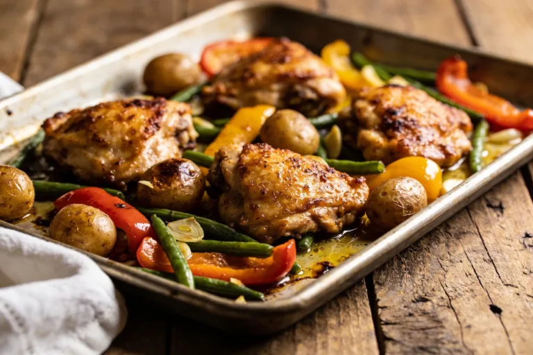 Sheet Pan Garlic Butter Chicken and Veggies: Weeknight Cozy Fix
