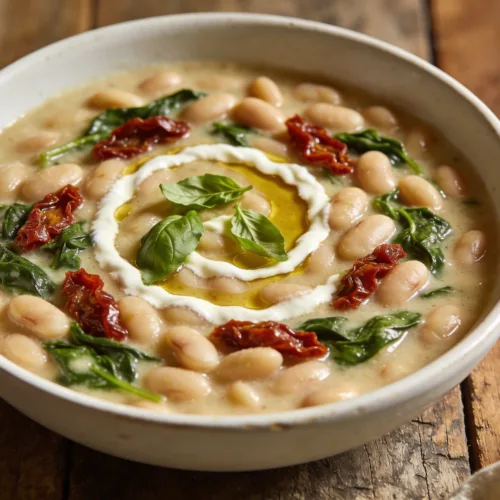 Creamy Tuscan White Bean Soup (One Pot, Cozy) in 30 Minutes