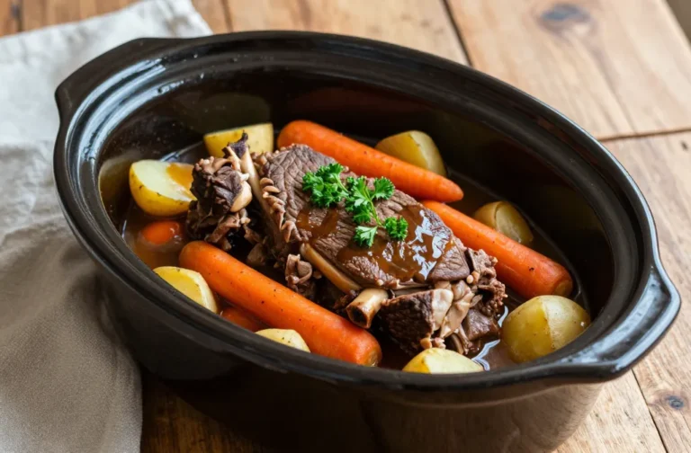 Slow Cooker Pot Roast with Vegetables: Weeknight Comfort