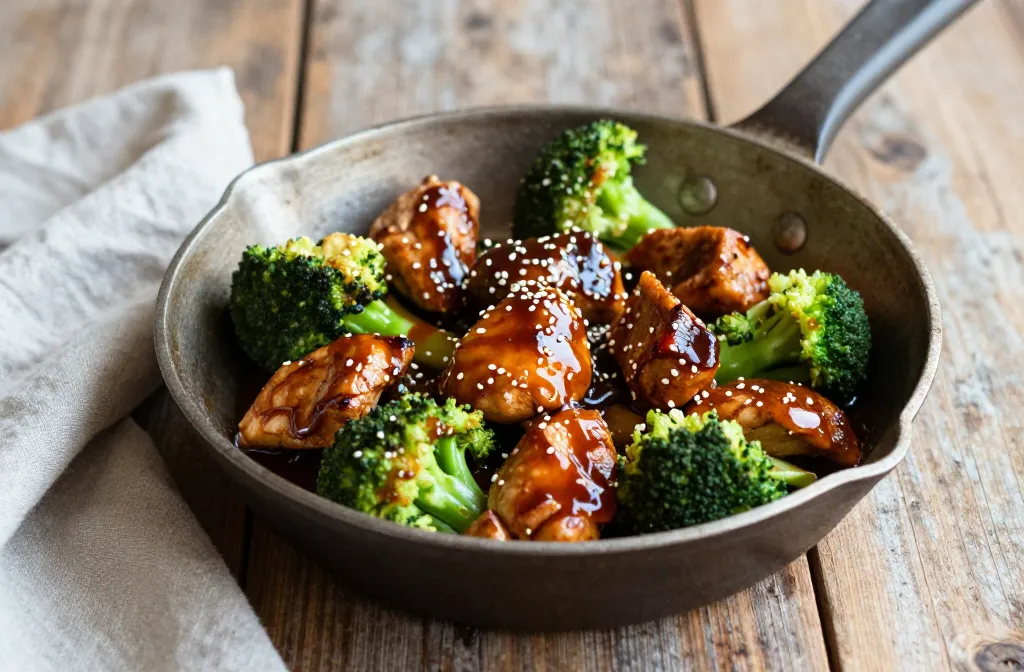 Teriyaki Chicken and Broccoli Stir Fry in 20 Minutes
