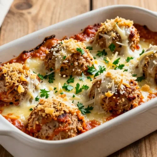 Baked Chicken Parmesan Meatballs: Easy Weeknight Win