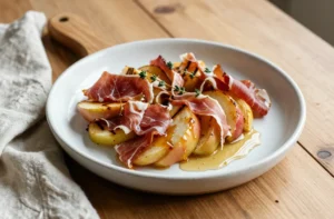 Grilled Apples with Prosciutto and Honey: a Quick Elegant Bite