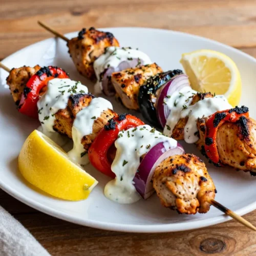 Burst of Flavor: Greek Marinated Chicken Kabobs