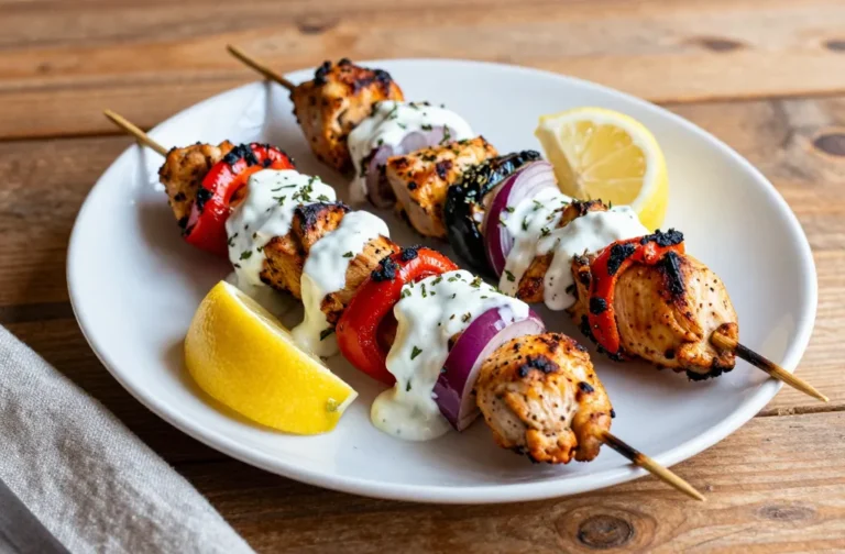 Burst of Flavor: Greek Marinated Chicken Kabobs